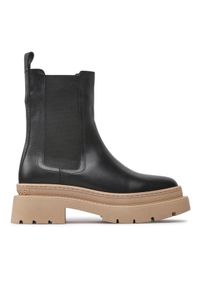 Gino Rossi Sztyblety 222FW103 Czarny. Kolor: czarny. Materiał: skóra #1