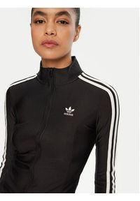Adidas - adidas Bluza adicolor 3-Stripes JD5025 Czarny Slim Fit. Kolor: czarny. Materiał: syntetyk
