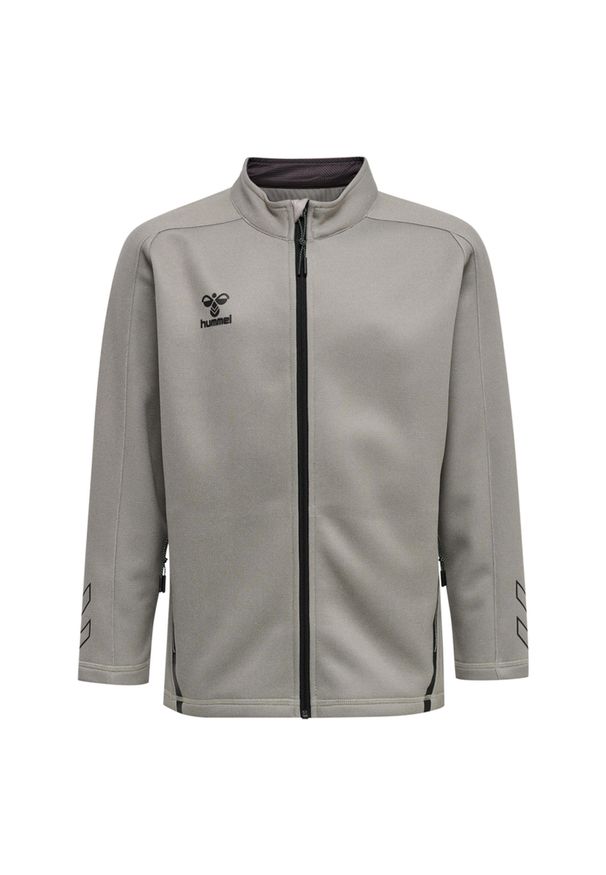 Dziecięca bluza dresowa zapinana na zamek Hummel Cima XK. Kolor: szary. Materiał: dresówka