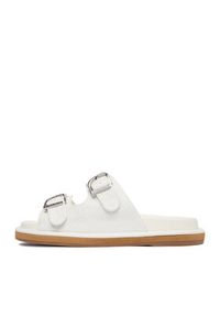 Guess Jeans Klapki EO-R26SS03458 Biały. Kolor: biały. Materiał: skóra #6