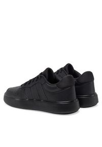 Adidas - adidas Sneakersy Litecourt JI2167 Czarny. Kolor: czarny. Materiał: skóra