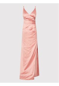 Rinascimento Sukienka wieczorowa CFC0018692002 Różowy Slim Fit. Kolor: różowy. Materiał: syntetyk. Styl: wizytowy #4