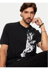 Armani Exchange T-Shirt XM000043 AF10334 MC015 Czarny Regular Fit. Kolor: czarny. Materiał: bawełna #5