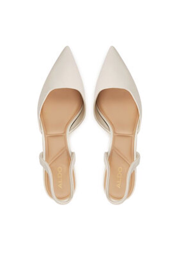 Aldo Czółenka Gavedessi 13966845 Biały. Kolor: biały. Materiał: skóra