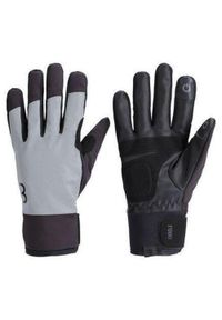 BBB CYCLING - Odblaskowe rękawice zimowe BBB Cycling ColdShield. Kolor: szary. Sezon: zima. Sport: kolarstwo