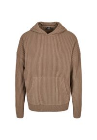 Dzianinowa bluza z kapturem Urban Classics GT. Typ kołnierza: kaptur. Kolor: zielony. Materiał: dzianina #1