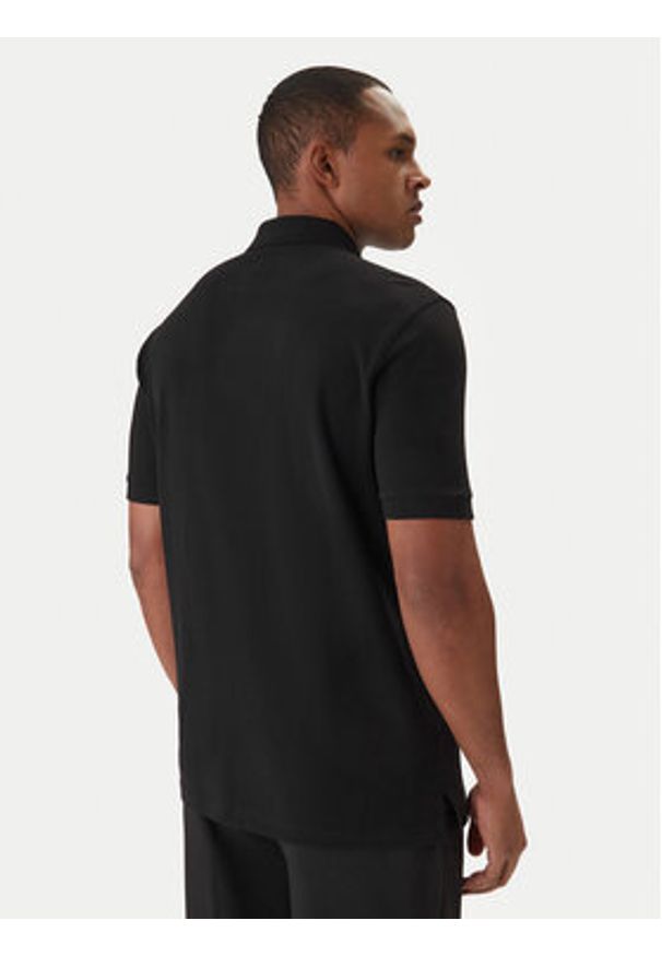 Armani Exchange Polo XM000367 AF13022 UC001 Czarny Regular Fit. Typ kołnierza: polo. Kolor: czarny. Materiał: bawełna