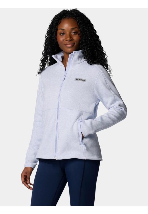 columbia - Bluza Polarowa Damska Columbia Sweater Weather II. Kolor: niebieski. Materiał: polar