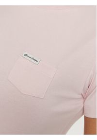 Guess Jeans T-Shirt W5RI52 J1314 Różowy Regular Fit. Kolor: różowy. Materiał: bawełna #3