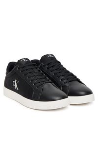 Calvin Klein Sneakersy 3 Cupsole Pu YM0YM01213 Czarny. Kolor: czarny. Materiał: skóra #6