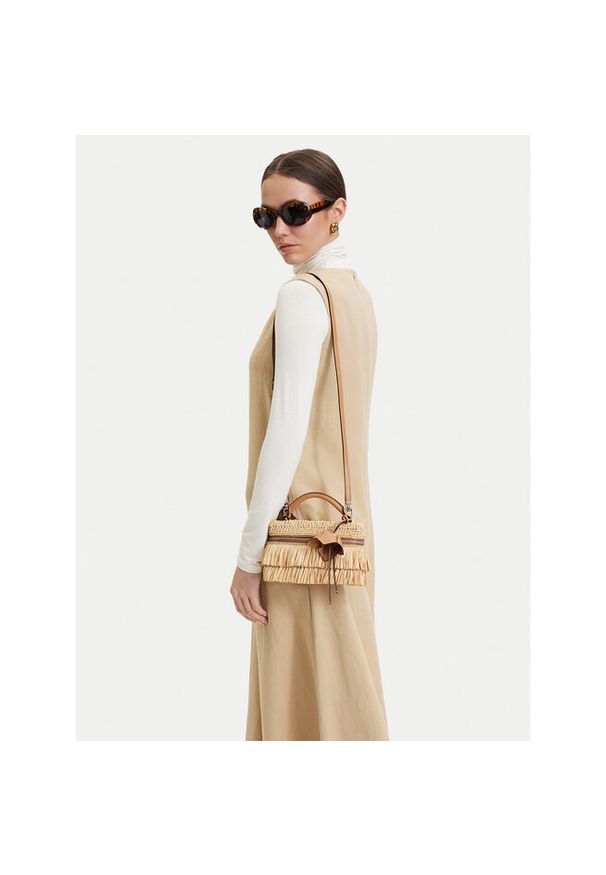 Torebka MICHAEL Michael Kors. Kolor: beżowy