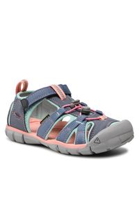 keen - Sandały Keen. Kolor: niebieski