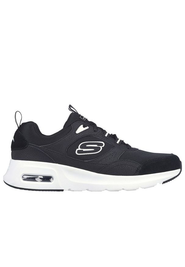 skechers - Buty Skechers Skech-Air Court Homegrown 232646BKW - czarne. Zapięcie: sznurówki. Kolor: czarny. Materiał: guma, syntetyk, zamsz, materiał, tkanina. Szerokość cholewki: normalna. Model: Skechers Sport