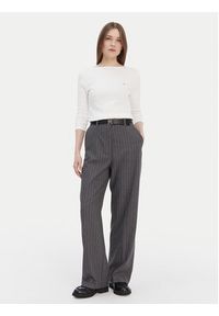 TOMMY HILFIGER - Tommy Hilfiger Bluzka New Cody WW0WW40589 Écru Slim Fit. Materiał: bawełna #5