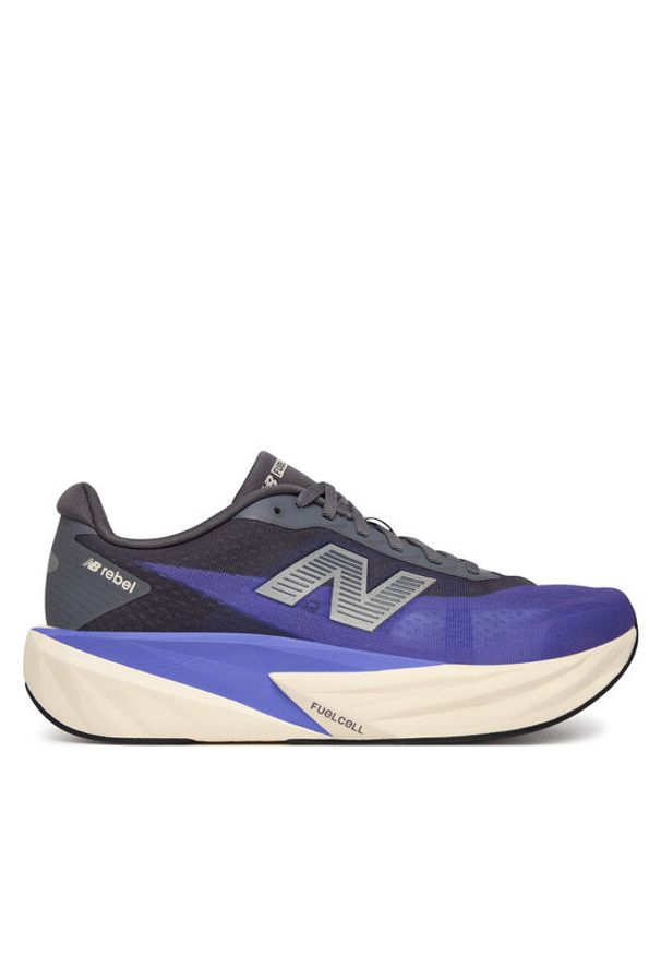 New Balance Buty do biegania FuelCell Rebel v5 MFCX4KU Niebieski. Kolor: niebieski. Materiał: materiał
