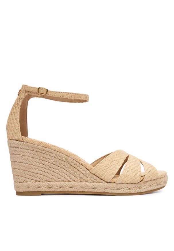 Lauren Ralph Lauren - LAUREN RALPH LAUREN Espadryle 802P10424001 Beżowy. Kolor: beżowy. Materiał: syntetyk