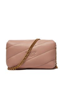 Pinko Torebka Love Puff Micro C PE 24 PCPL 100041 A0F2 Różowy. Kolor: różowy. Materiał: skórzane