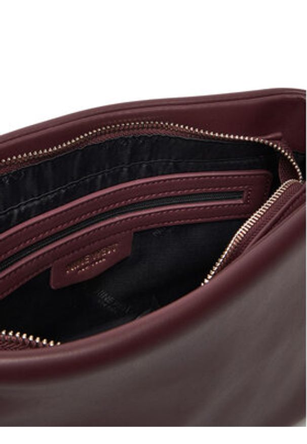 Nine West Torebka CEO-CHARLOTTE-S22560-5 Bordowy. Kolor: czerwony