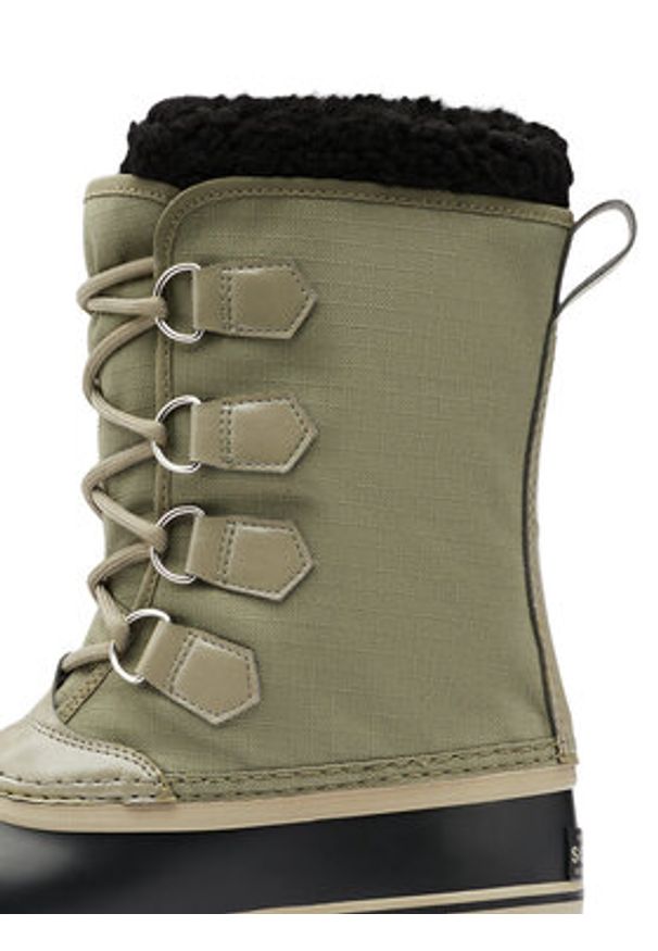 sorel - Sorel Śniegowce 1964 Pac™ Nylon Wp 2114071365 Zielony. Kolor: zielony. Materiał: materiał