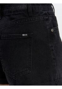 Big-Star - Szorty jeansowe damskie Ayako 904. Kolor: czarny. Materiał: jeans. Styl: klasyczny, elegancki #7