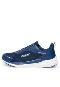 Go Soft Sneakersy MP-123 Granatowy. Kolor: niebieski. Materiał: materiał