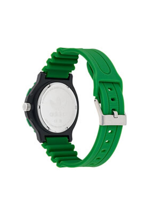 Adidas - adidas Zegarek AO Style Discoverer Two AOSY25512 Zielony. Kolor: zielony. Materiał: syntetyk