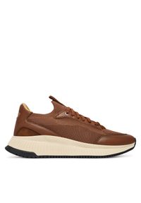 Sneakersy BOSS. Kolor: brązowy #1