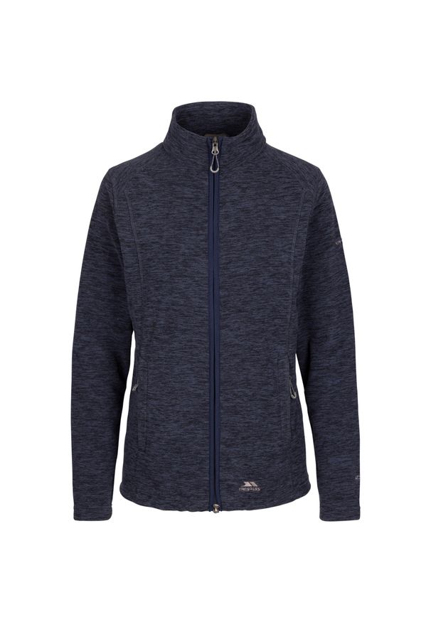 TRESPASS - Damska Bluza Polarowa Reply AT200. Kolor: szary, fioletowy, niebieski, wielokolorowy. Materiał: polar