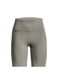 Spodenki fitness damskie Under Armour Motion Bike Short. Kolor: zielony. Sport: fitness