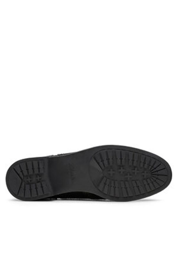 Clarks Oxfordy Havisham Oak 26178710 Czarny. Kolor: czarny. Materiał: lakier, skóra