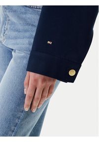 TOMMY HILFIGER - Tommy Hilfiger Marynarka WW0WW46519 Granatowy Relaxed Fit. Kolor: niebieski. Materiał: wiskoza #3