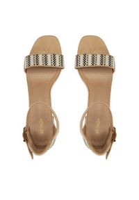 DeeZee Sandały DY5250-35 Beżowy. Kolor: beżowy. Materiał: materiał