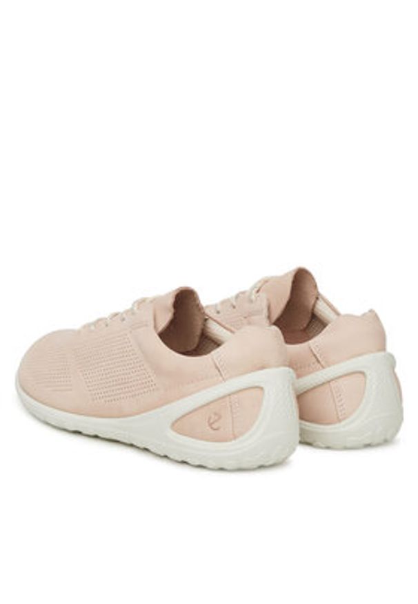 ecco - ECCO Sneakersy Biom Lite 80240302118 Różowy. Kolor: różowy. Materiał: skóra, nubuk