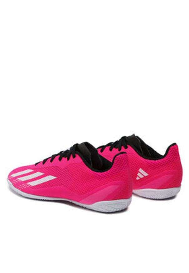 Adidas - adidas Buty do piłki nożnej X Speedportal.4 Indoor Boots GZ2451 Różowy. Kolor: różowy. Materiał: materiał