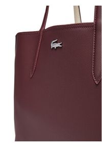 Lacoste Torebka NF2142AA Bordowy. Kolor: czerwony. Materiał: skórzane #6