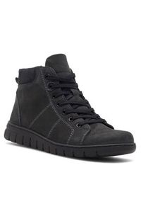 Go Soft Trzewiki WI23-GHANA-03 Granatowy. Kolor: niebieski. Materiał: skóra #4