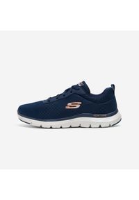 skechers - Buty do chodzenia męskie Skechers Flex Advantage 4.0. Zapięcie: sznurówki. Materiał: kauczuk, syntetyk, tkanina. Szerokość cholewki: normalna. Sport: turystyka piesza