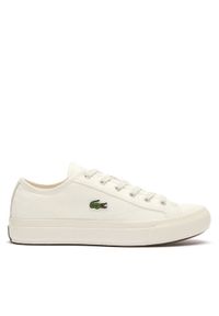 Lacoste Tenisówki Backourt 747CMA0005 Écru. Materiał: materiał