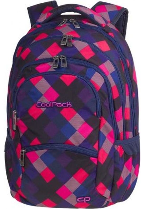 Coolpack Plecak szkolny College Electric pink
