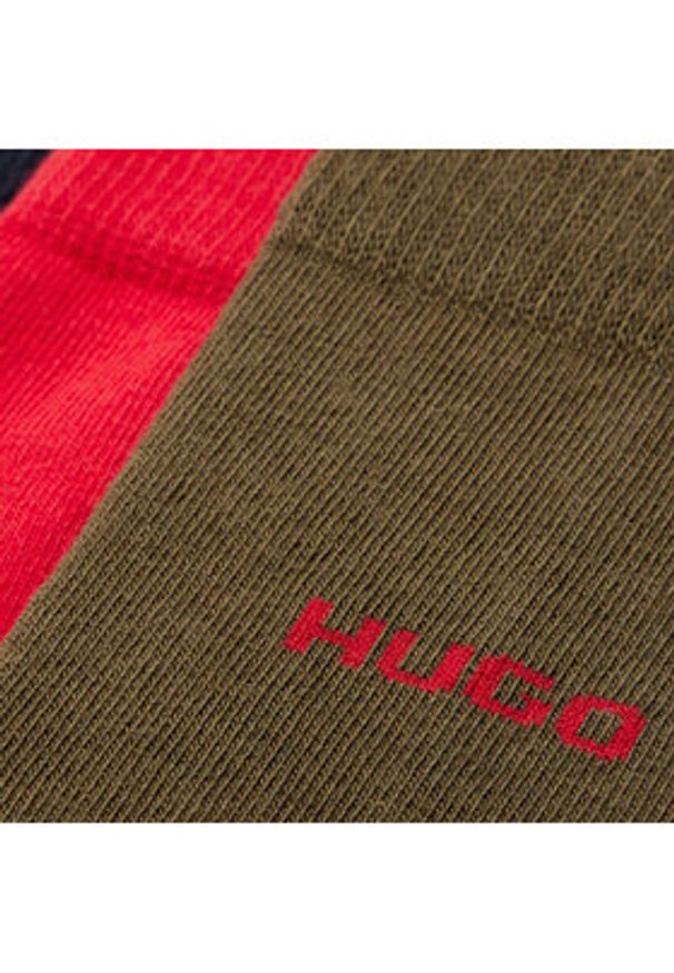 Hugo - HUGO Skarpety długie 50493253 Kolorowy. Materiał: bawełna. Wzór: kolorowy
