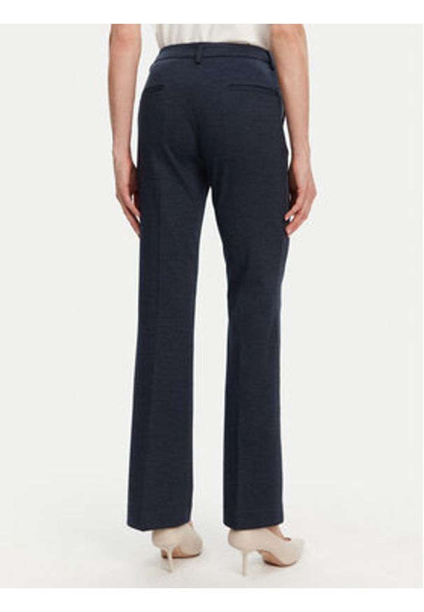 Olsen Spodnie materiałowe 14002253 Granatowy Bootcut Fit. Kolor: niebieski. Materiał: wiskoza, syntetyk