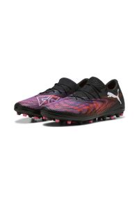 Puma - Buty piłkarskie FUTURE 8 MATCH MG niskie PUMA Black White Glowing Red. Kolor: czerwony, biały, wielokolorowy, czarny. Sport: piłka nożna
