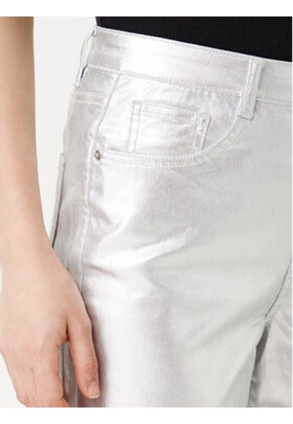 only - ONLY Jeansy Juicy 15331673 Srebrny Wide Leg. Kolor: srebrny