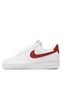 Nike Sneakersy Air Force 1 '07 DD8959 115 Biały. Kolor: biały. Materiał: skóra. Model: Nike Air Force #6