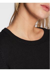 Fransa Sweter Blume 20611445 Czarny Regular Fit. Kolor: czarny. Materiał: syntetyk #3