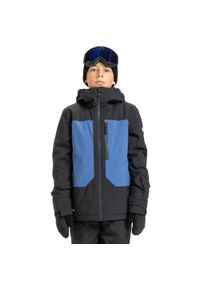 Quiksilver - Kurtka do sportów zimowych techniczna dla Chłopców AMBITION 20K. Kolor: czarny. Sezon: zima. Sport: narciarstwo #1