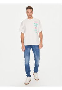 Replay T-Shirt MMG334.000.23454 Biały Oversize. Kolor: biały. Materiał: bawełna #5