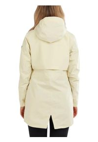 FUNDANGO - Płaszcz przeciwdeszczowy damski Fundango Zhuri Waterproof. Kolor: żółty. Materiał: poliester. Sport: turystyka piesza
