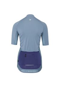 Silvini - Koszulka rowerowa (z krótkim rękawem) damska SILVINI Women Jersey MAZZANA. Kolor: niebieski. Materiał: jersey. Długość rękawa: krótki rękaw. Długość: krótkie