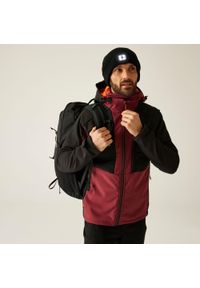 Regatta - Kurtka męska softshell wodoodporny Hewitts. Kolor: czerwony, brązowy, wielokolorowy. Materiał: softshell. Sport: turystyka piesza #1